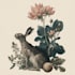 draw an animal and botanical illustration