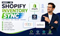 fix setup shopify inventory sync order fulfillment zoho odoo erp integration