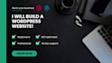 built a professional wordpress website with elementor