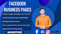 create a facebook page for business