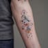 create a geometric tattoo design