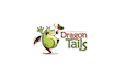 design traditional mascot dragon tails logo
