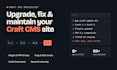 upgrade, fix and maintain your craft cms website to craft 5