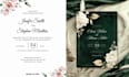 create a wedding invitation video and invitation cards