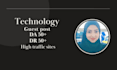 build powerful tech backlinks with premium tech guest post