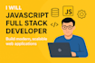 create responsive full stack applications with react, nodejs and mongodb
