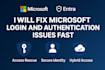 fix microsoft 365 login and authentication issues