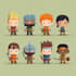 create simple 2d game characters