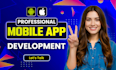 do mobile app development, android app ios app development, as flutter developer