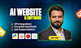 develop ai websites, ai software, full stack ai web applications and backend app