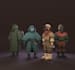 create stylized low poly 3d character in blender