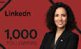 provide real and active linkedin followers