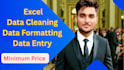 clean, formate, marge, split excel data