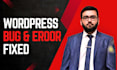 fix wordpress issues, fix wordpress errors, wordpress fix