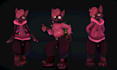 create a custom vrchat avatar, vtuber model with full body rig and unique design