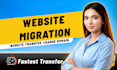 migrate any website to new hosting safely with zero downtime