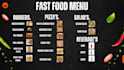 design creative awesome restaurant menu and food menu