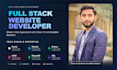 create custom website development, admin dashboard, with reactjs, nextjs, nodejs