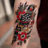 create a tattoo design of tattoo sleeve