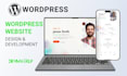 create wordpress website design and wordpress website development