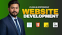 build a modern and responsive website for any business type