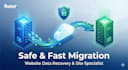 do ai website development migration and recover data
