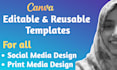 design templates and edit anything in canva