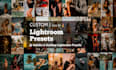 custom aesthetic professional lightroom preset mobile desktop