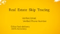 do real estate skip tracing