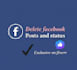 delete unwanted files from facebook, instagram and tiktok