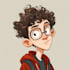 draw cute cartoon portrait