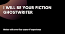 ghostwrite a dark romance, mafia romance, or contemporary romance story