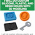 do custom silicone, plastic, and resin molds with 3d modeling, 3d cad design