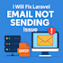 fix laravel email not sending issue and SMTP setup
