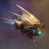 draw high quality spaceship concept