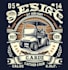 do vintage t shirt golf cart logo design