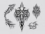 create a profesional tribal tattoo design