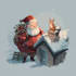 draw christmas illustrations for anything
