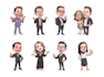 create a custom telegram whatapp sticker and sticker pack