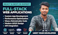 do develop and customize reactjs nextjs with php laravel