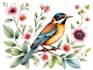 draw botanical animal art