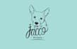 design cute face love dogs logo