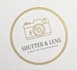 unique aerial drone photography camera logo