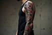 create a japanese style tattoo art