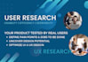 do manual testing, UX research, user testing
