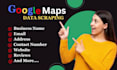 scrape google maps data with emails, lead generation, ukraine leads