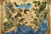 do fantasy map design vector map illustration city map