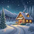 create a beautiful chritsmas illustration for you
