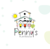 design delightful childcare logo with playhouse