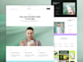 design figma landing page, figma website, website mockup